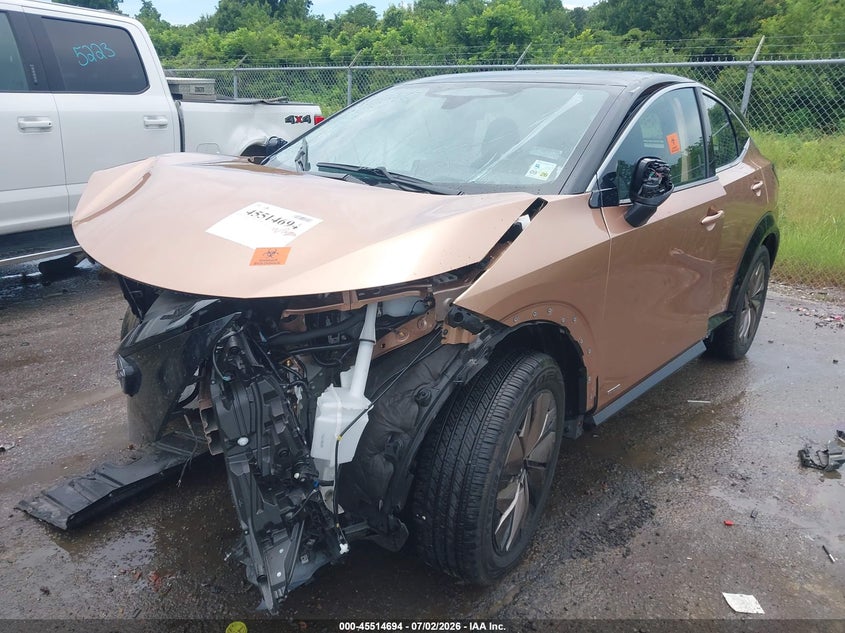 Vin: jn1bf0ba6pm404956, lot: 46012910, nissan ariya premiere 20232
