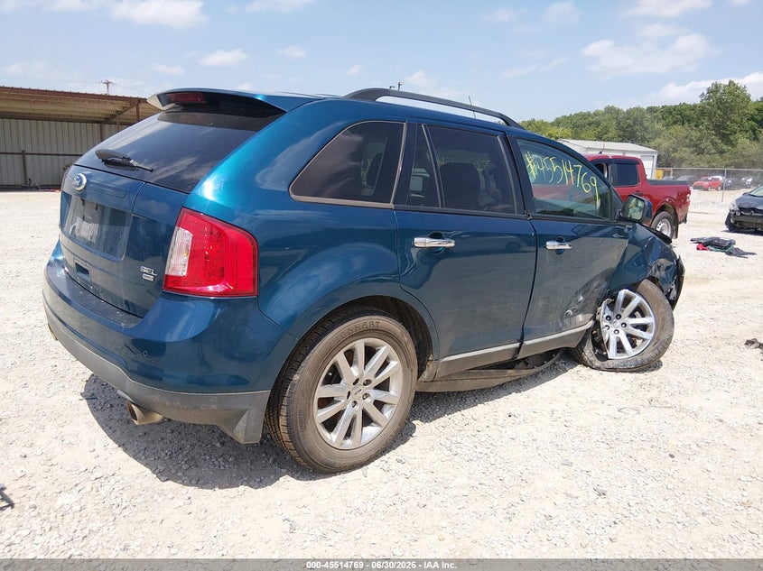 Vin: 2fmdk4jc2bba18914, lot: 46012985, ford edge sel 20114