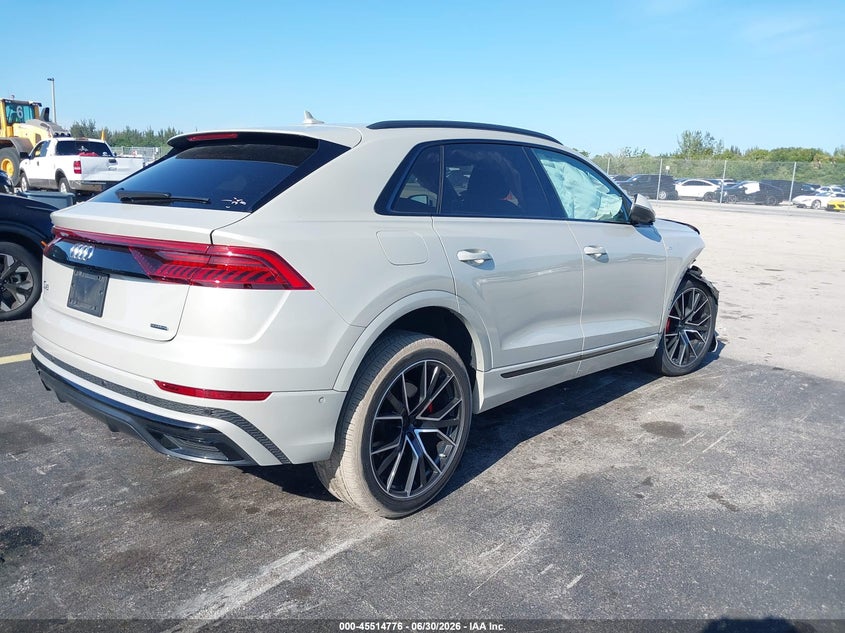 Vin: wa1fvbf18pd045613, lot: 46012992, audi q8 prestige 55 tfsi quattro tiptronic 20234