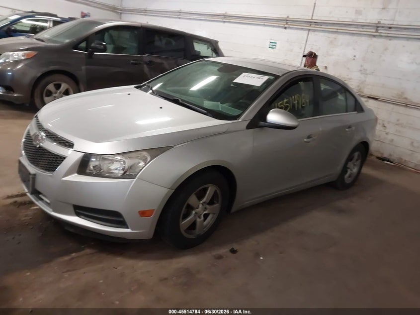2014 CHEVROLET CRUZE SEDAN 1.4L I-4 DOHC, VVT, TURBO, 138HP