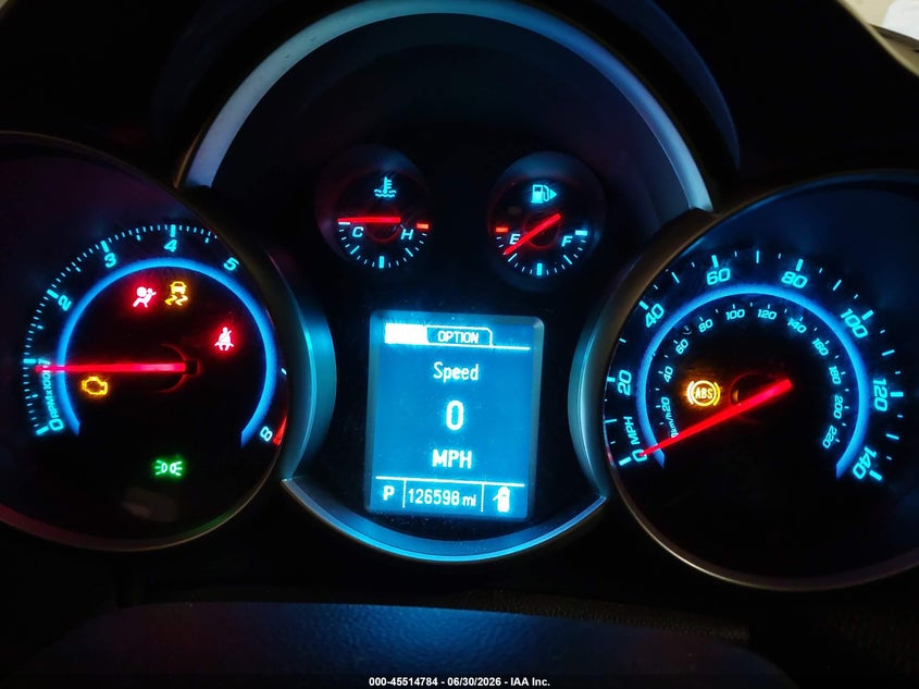 2014 CHEVROLET CRUZE SEDAN 1.4L I-4 DOHC, VVT, TURBO, 138HP