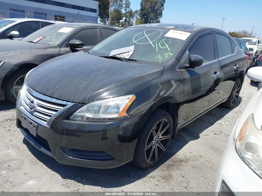 2015 Nissan Sentra S 3N1AB7AP8FY369855 photo 1