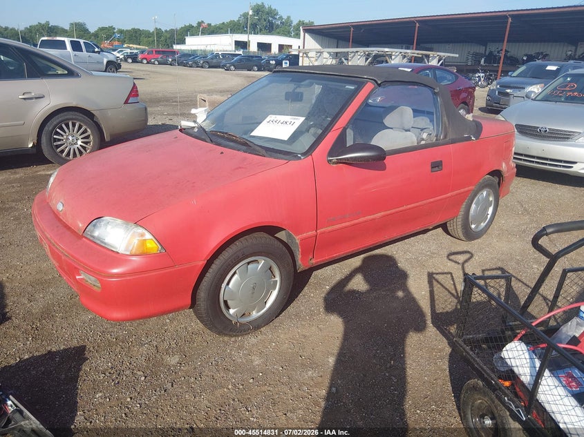JG1MR3364NK209853 1992 GEO METRO LSI SPRINT CL photo 1