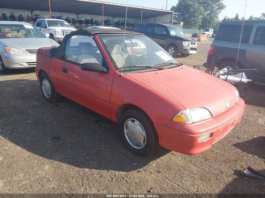 1992 GEO METRO auction photo 1