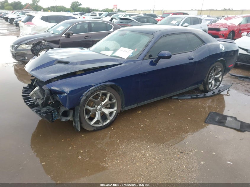 Vin: 2c3cdzag8hh501246, lot: 46013048, dodge challenger sxt plus 20172