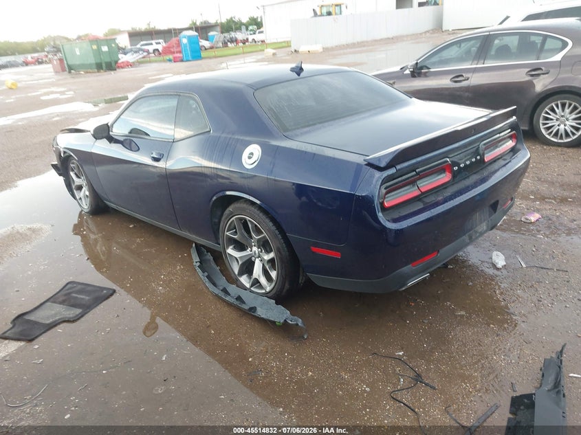 Vin: 2c3cdzag8hh501246, lot: 46013048, dodge challenger sxt plus 20173