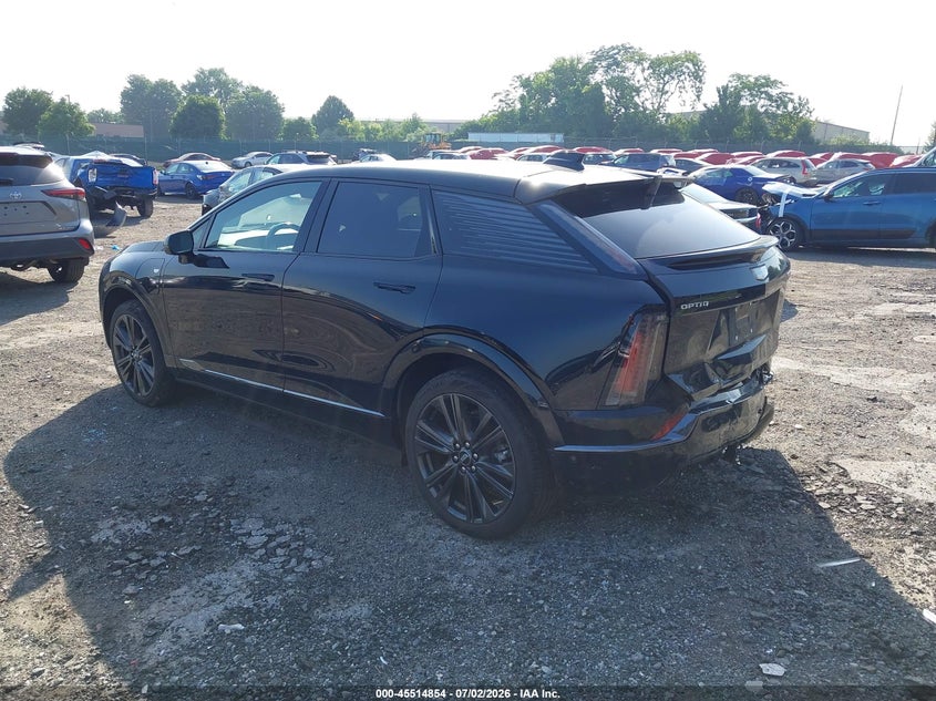 Vin: 3gyk3gmr6ss240015, lot: 46013070, cadillac optiq sport 2 awd 20253