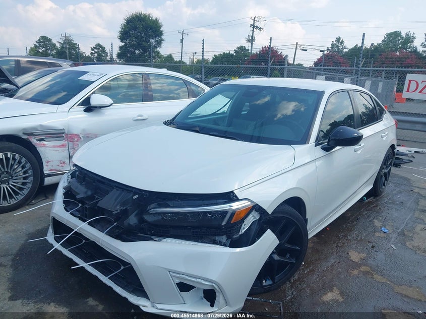 Vin: 2hgfe2f57rh560571, lot: 46013084, honda civic sport 20242