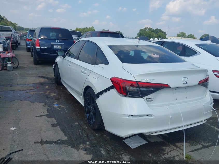 Vin: 2hgfe2f57rh560571, lot: 46013084, honda civic sport 20243