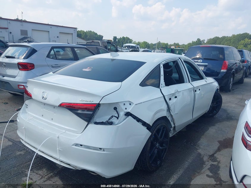 Vin: 2hgfe2f57rh560571, lot: 46013084, honda civic sport 20244