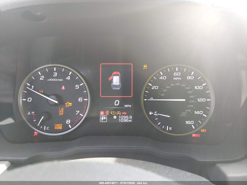 2026 SUBARU XV SPORT UTILITY VEHICLE 2.5L H-4 DI, DOHC, VVT, 180HP