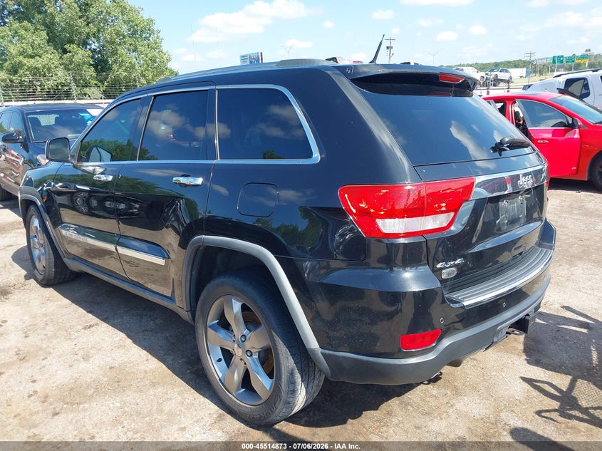 Vin: 1j4rr6gt1bc509851, lot: 46013089, jeep grand cherokee overland 20113