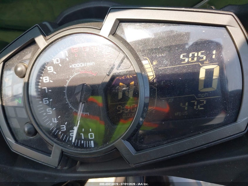 2019 Kawasaki Ex400 VIN: JKAEXKH12KDA40681 Lot: 45514876