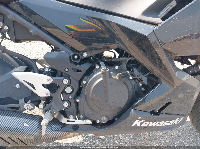 2019 Kawasaki Ex400 VIN: JKAEXKH12KDA40681 Lot: 45514876