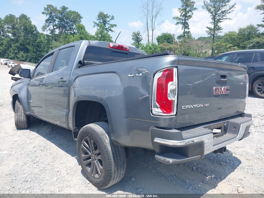 GMC CANYON 2019 VIN 1GTG6CEN8K1259416