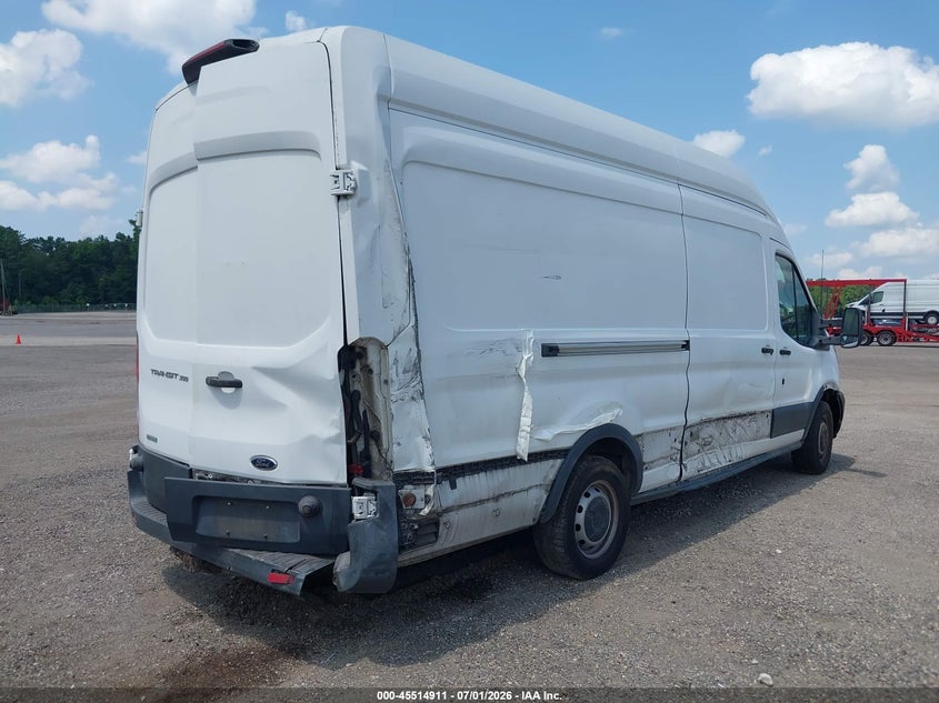 Vin: 1ftbw3xg8jka25584, lot: 46013127, ford transit-350 20184