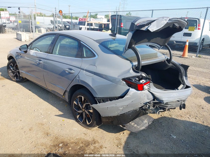 Vin: kmhl64ja6sa465708, lot: 46013162, hyundai sonata sel 20253