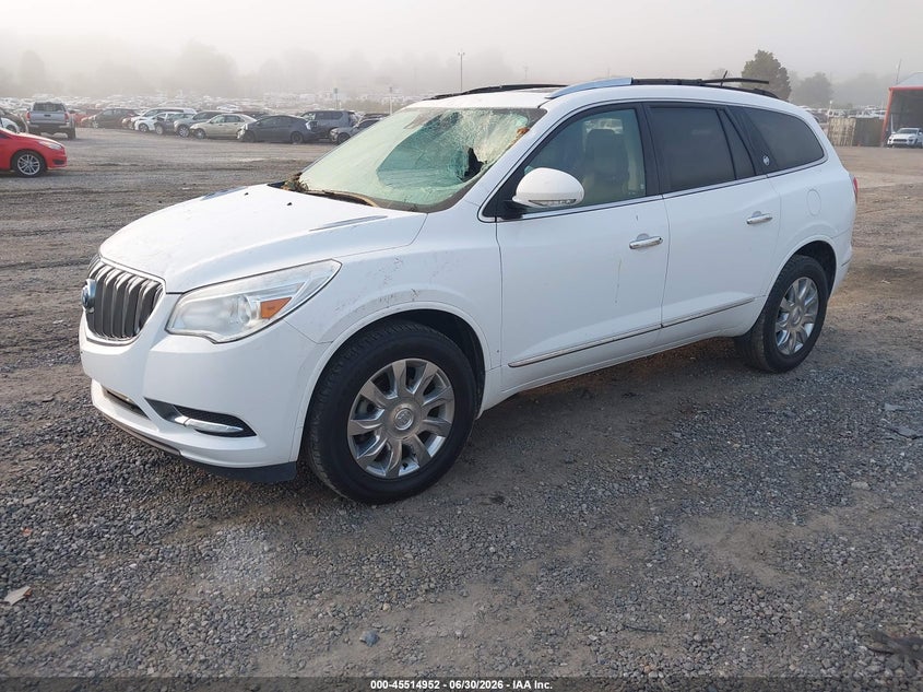 Vin: 5gakrckd7hj327549, lot: 46013168, buick enclave premium 20172
