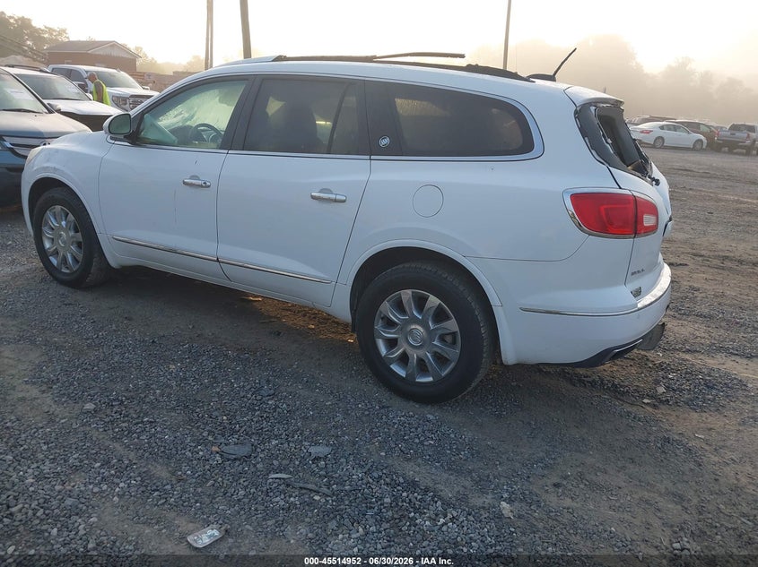 Vin: 5gakrckd7hj327549, lot: 46013168, buick enclave premium 20173