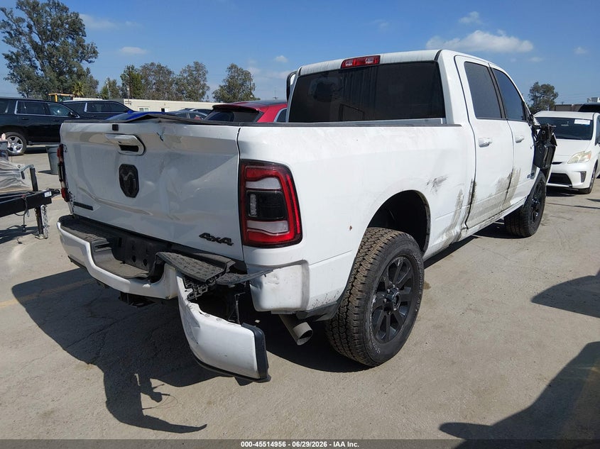 Vin: 3c6ur5dl9rg143330, lot: 46013172, ram 2500 big horn  4x4 6'4 box 20244