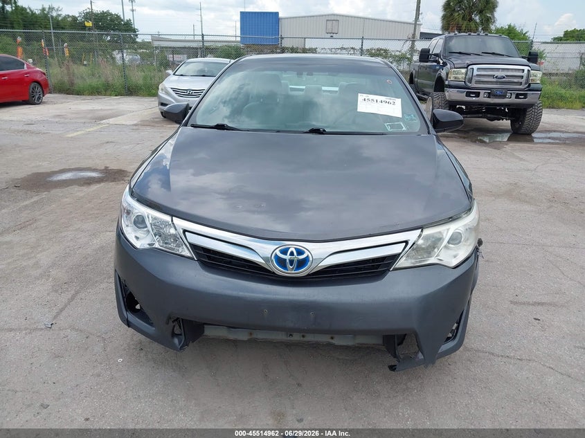 2014 TOYOTA CAMRY SEDAN 2.5L I-4 DOHC, VVT, 156HP