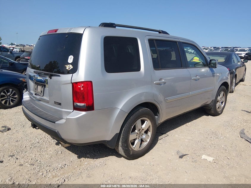 Vin: 5fnyf3h59bb048524, lot: 46013191, honda pilot ex-l 20114