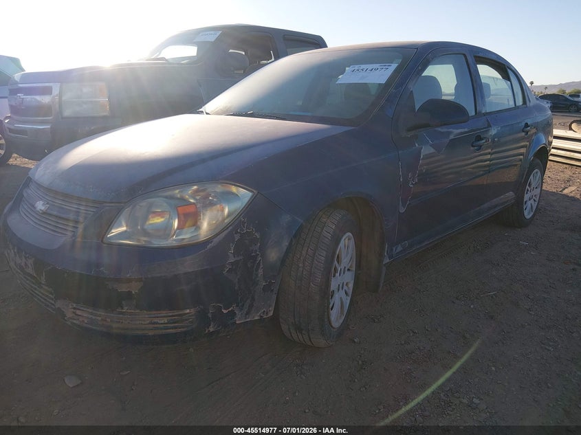 Vin: 1g1ad5f5xa7208896, lot: 46013193, chevrolet cobalt lt 20102