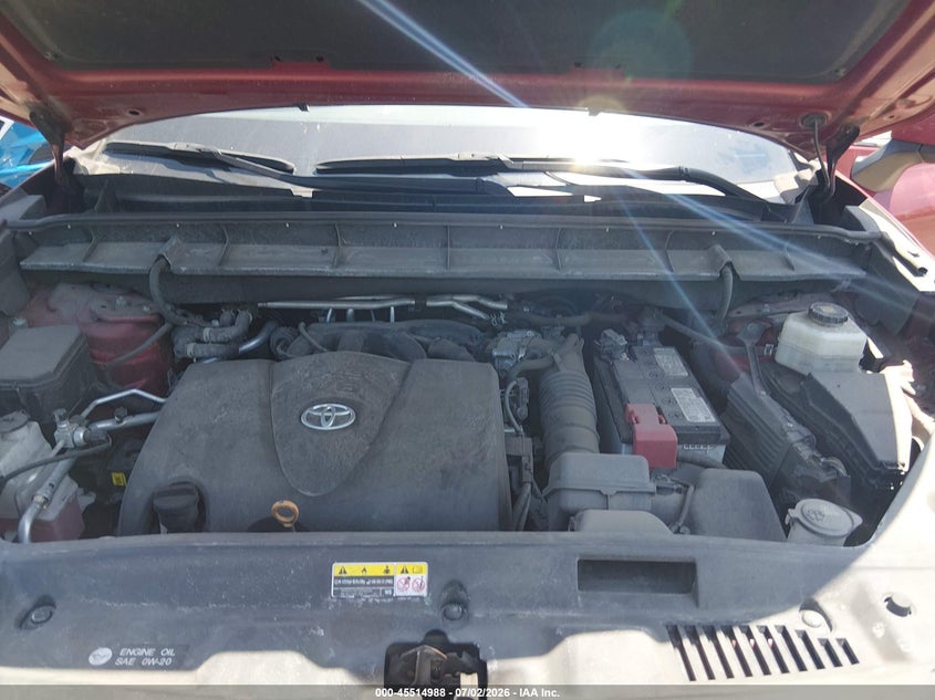 TOYOTA HIGHLANDER 2021 VIN 5TDFZRBH2MS157894