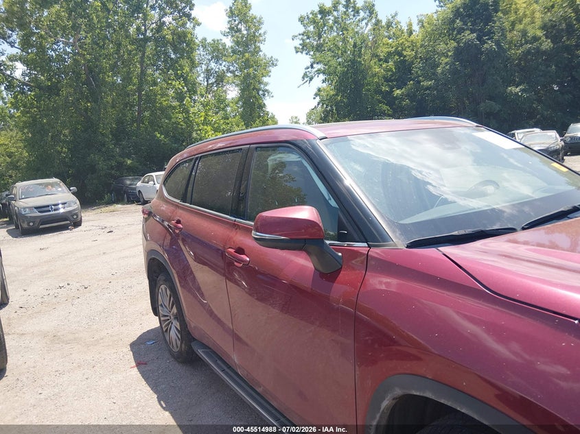 TOYOTA HIGHLANDER 2021 VIN 5TDFZRBH2MS157894