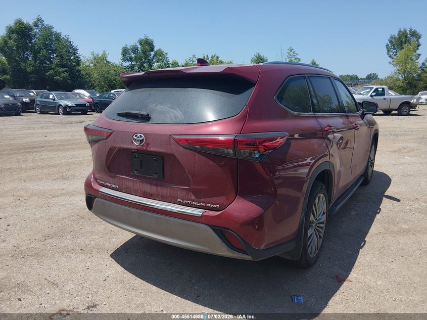 TOYOTA HIGHLANDER 2021 VIN 5TDFZRBH2MS157894