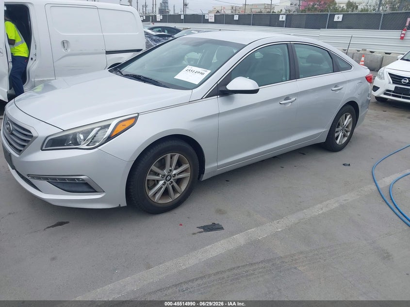 2015 Hyundai Sonata Se 5NPE24AF9FH156043 photo 1