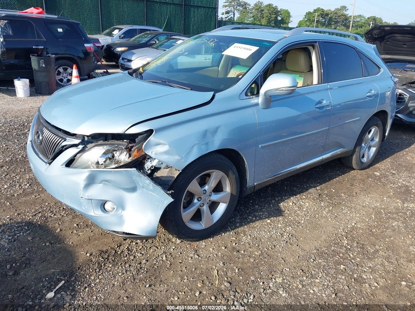 Vin: jtjbk1ba4a2402217, lot: 46013222, lexus rx 350 20102