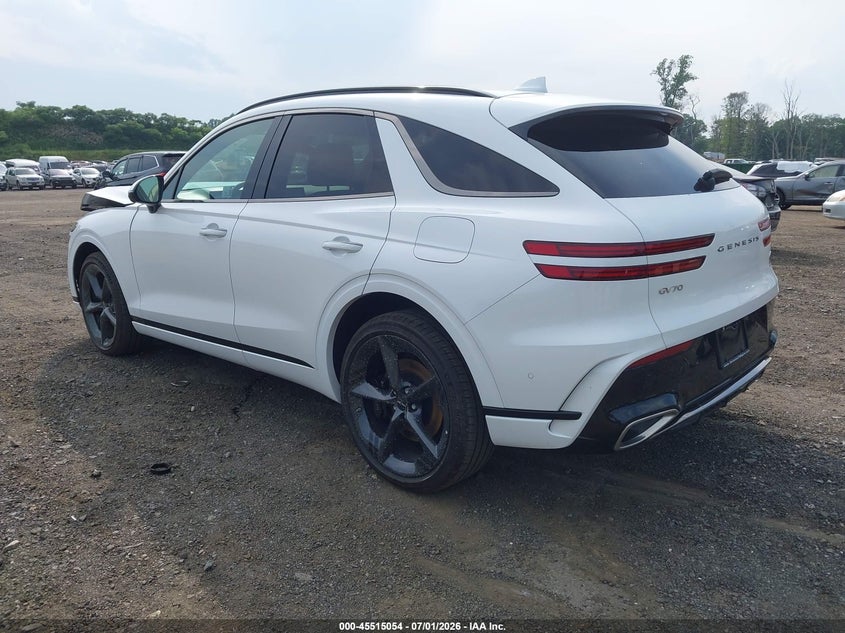 Vin: kmumfdtb6tu253404, lot: 46013270, genesis gv70 2.5t sport prestige 20263