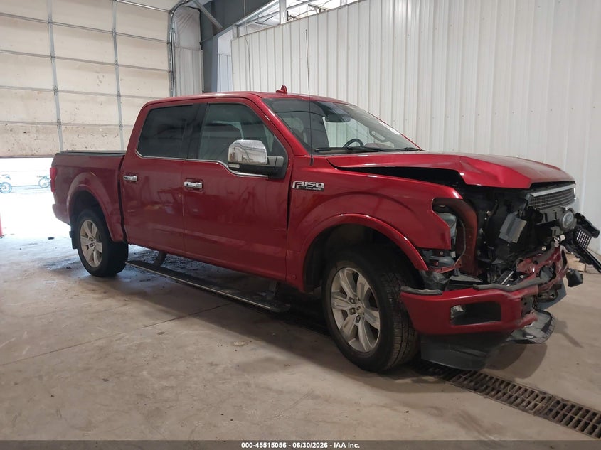 Vin: 1ftew1e41kfc08989, lot: 46013271, ford f-150 platinum 2019 img_1