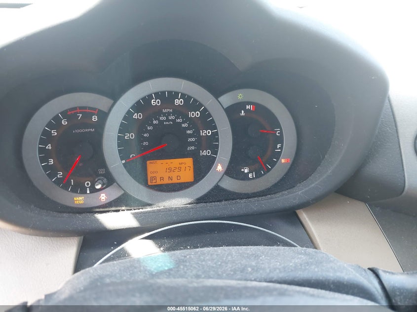 2009 TOYOTA RAV4 auction photo 7