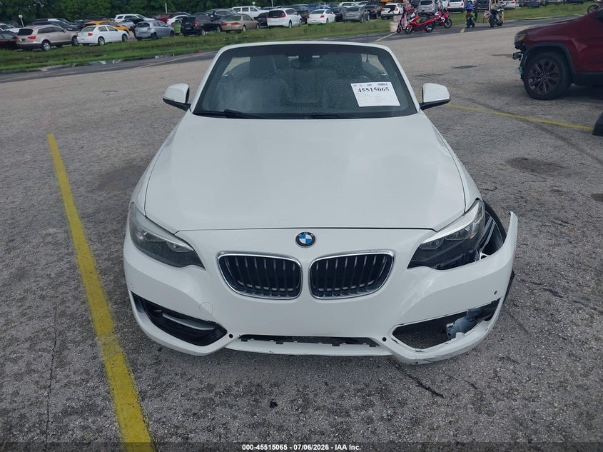 2017 BMW 230I VIN: WBA2K9C35H7A26237 Lot: 45515065