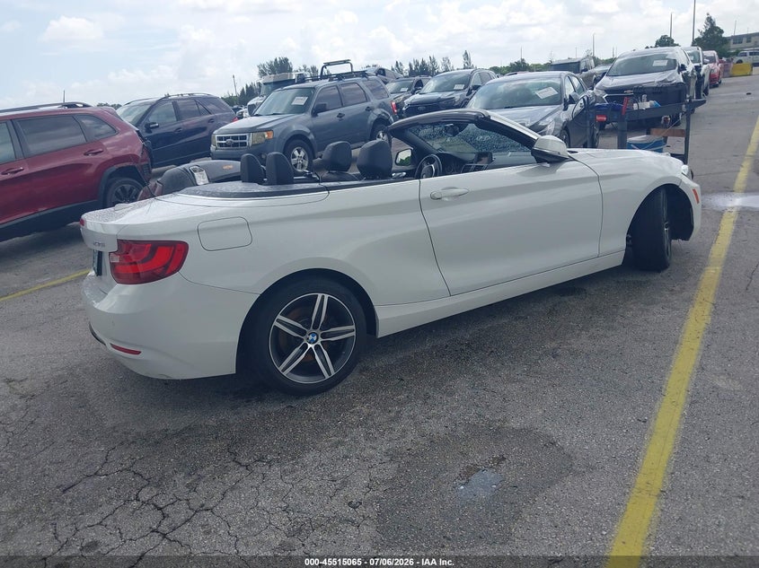 Vin: wba2k9c35h7a26237, lot: 46013281, bmw 230i 20174