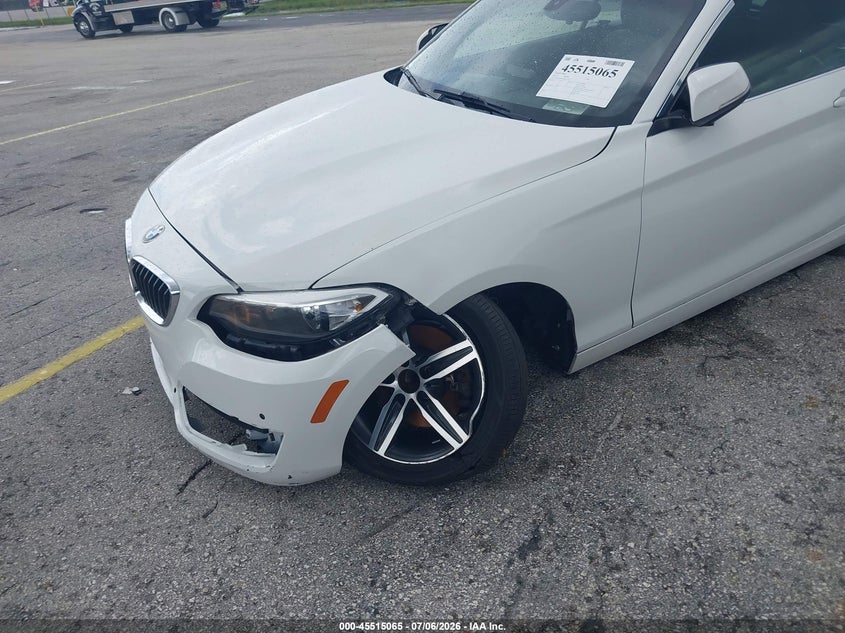2017 BMW 230I VIN: WBA2K9C35H7A26237 Lot: 45515065