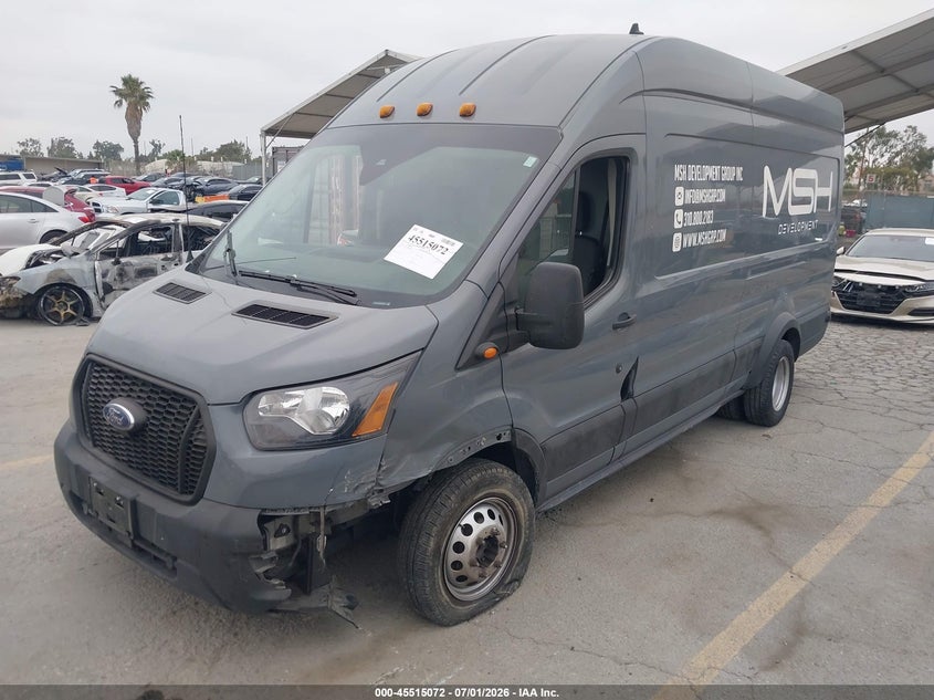 Vin: 1ftbf4x89rka89515, lot: 46013289, ford transit-350 cargo van 20242
