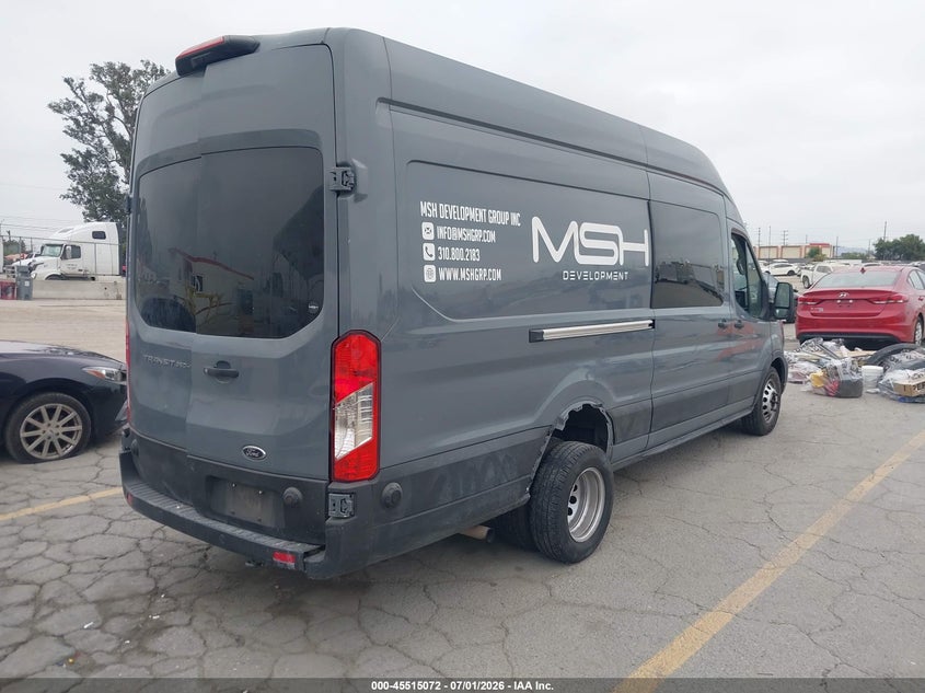 Vin: 1ftbf4x89rka89515, lot: 46013289, ford transit-350 cargo van 20244