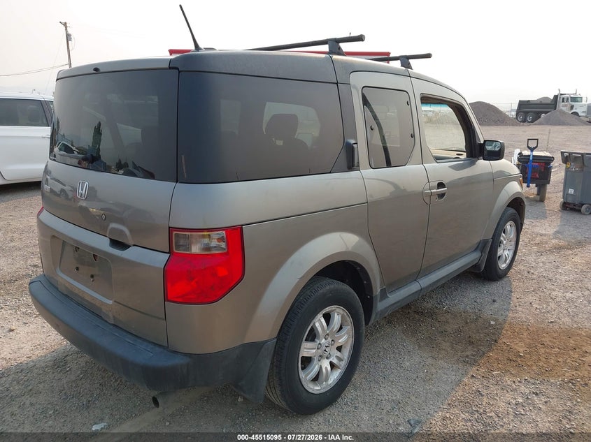 2008 HONDA ELEMENT SPORT UTILITY VEHICLE 2.4L I-4 DOHC, VVT, 166HP