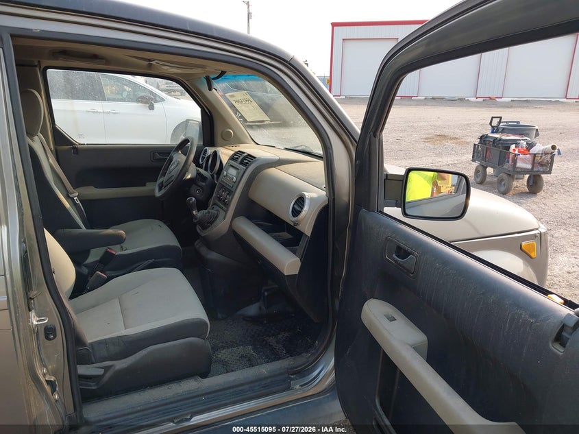 2008 HONDA ELEMENT SPORT UTILITY VEHICLE 2.4L I-4 DOHC, VVT, 166HP