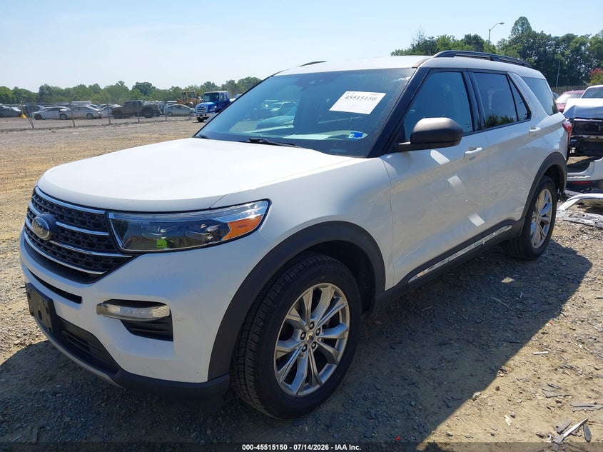 1FMSK8DH2MGA49209 2021 Ford Explorer Xlt photo 1