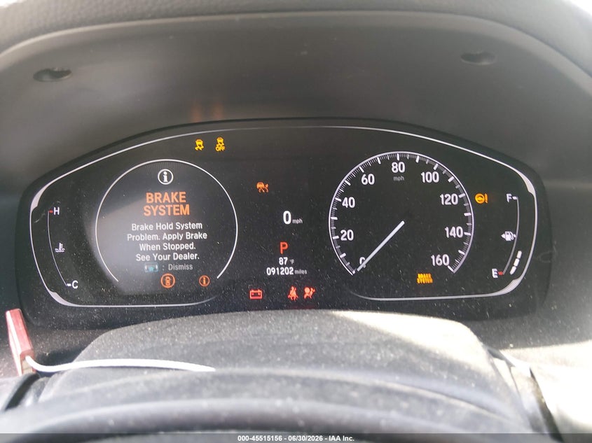 2021 HONDA ACCORD auction photo 7