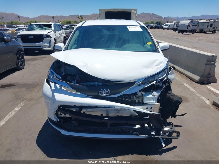 2023 Toyota Sienna Le VIN: 5TDKRKEC0PS157600 Lot: 45515172