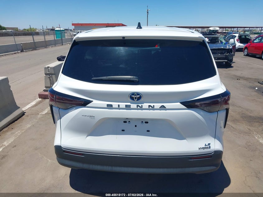 2023 Toyota Sienna Le VIN: 5TDKRKEC0PS157600 Lot: 45515172