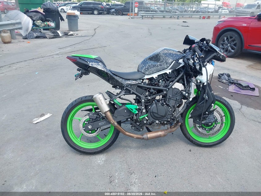 2024 Kawasaki Ex500 A/B VIN: ML5EXGJ10RDA27638 Lot: 45515183