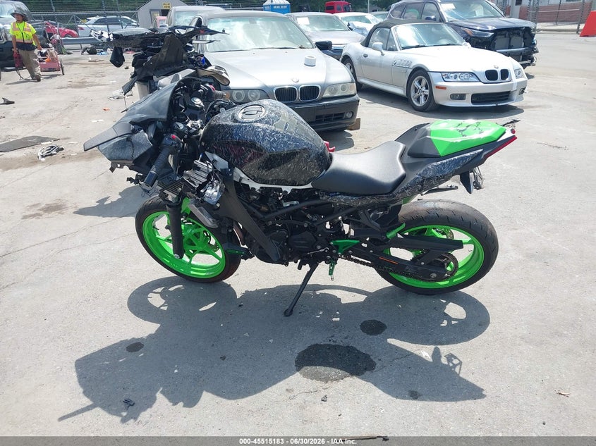 2024 Kawasaki Ex500 A/B VIN: ML5EXGJ10RDA27638 Lot: 45515183