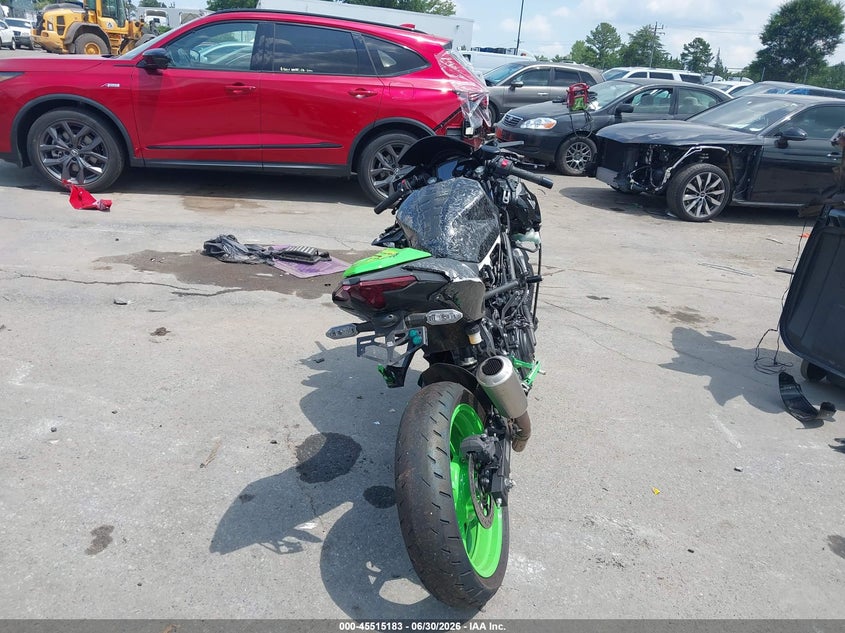 2024 Kawasaki Ex500 A/B VIN: ML5EXGJ10RDA27638 Lot: 45515183