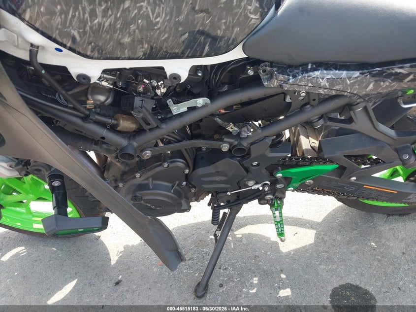 2024 Kawasaki Ex500 A/B VIN: ML5EXGJ10RDA27638 Lot: 45515183